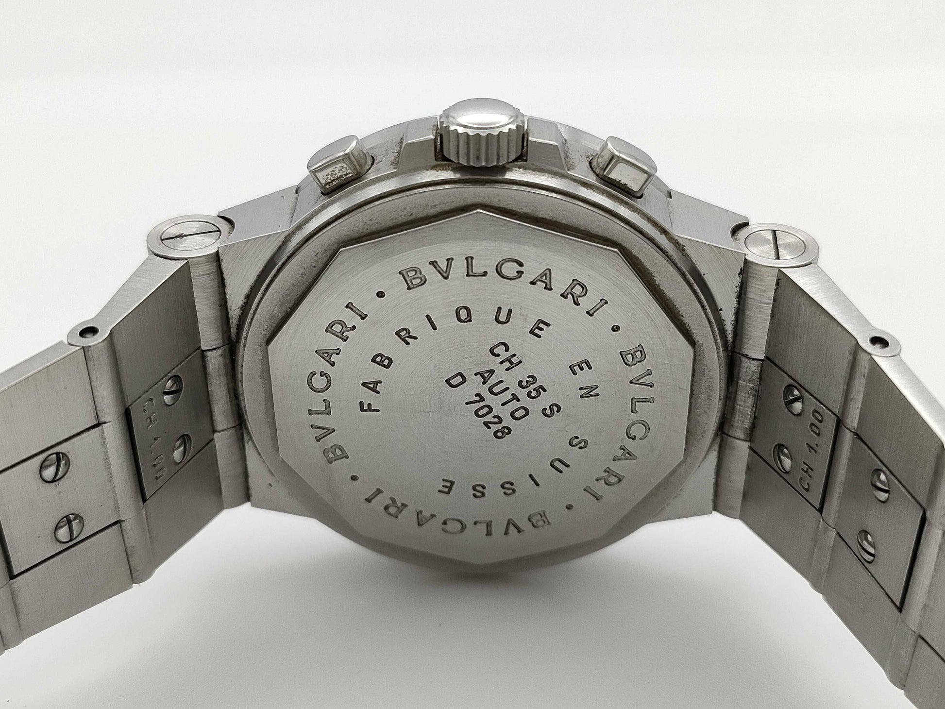 BVLGARI Diagono Sport Chronograph CH35S D7028 Automatic Men's Watch