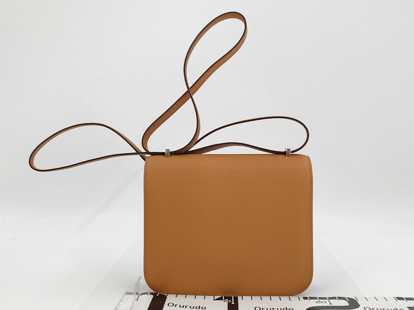 HERMES Constance Mini 18 Vo Epson Silver Hardware B Engraving Shoulder Bag