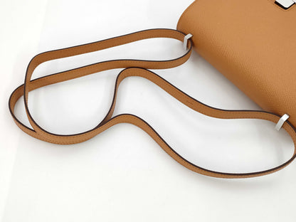 HERMES Constance Mini 18 Vo Epson Silver Hardware B Engraving Shoulder Bag