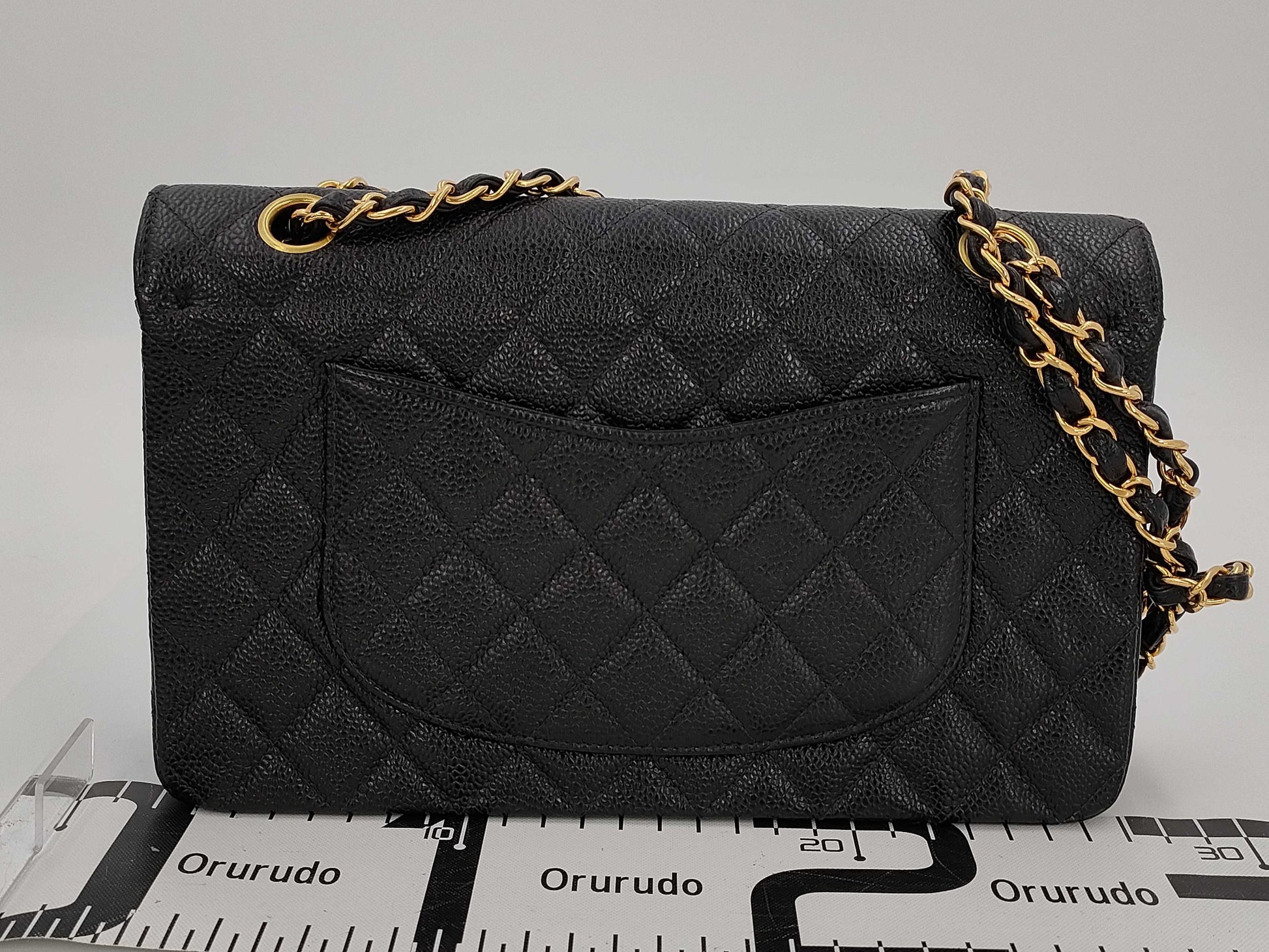 CHANEL Matlasse Chain Shoulder Bag Black 5th Range Shoulder Bag
