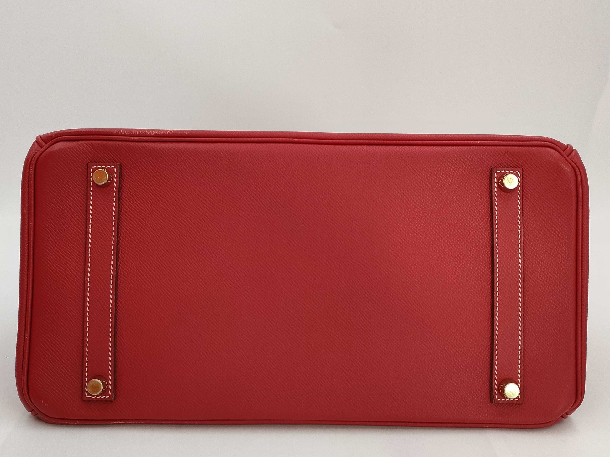 HERMES Birkin Candy 35 □ O Hour Rouge Cassack Handbag Red Handbag