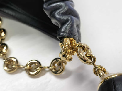 LOEWE LOEWE Squeeze Bag Medium Shoulder Bag A914Q37X01 Black Melona Palam 262402 Shoulder Bag