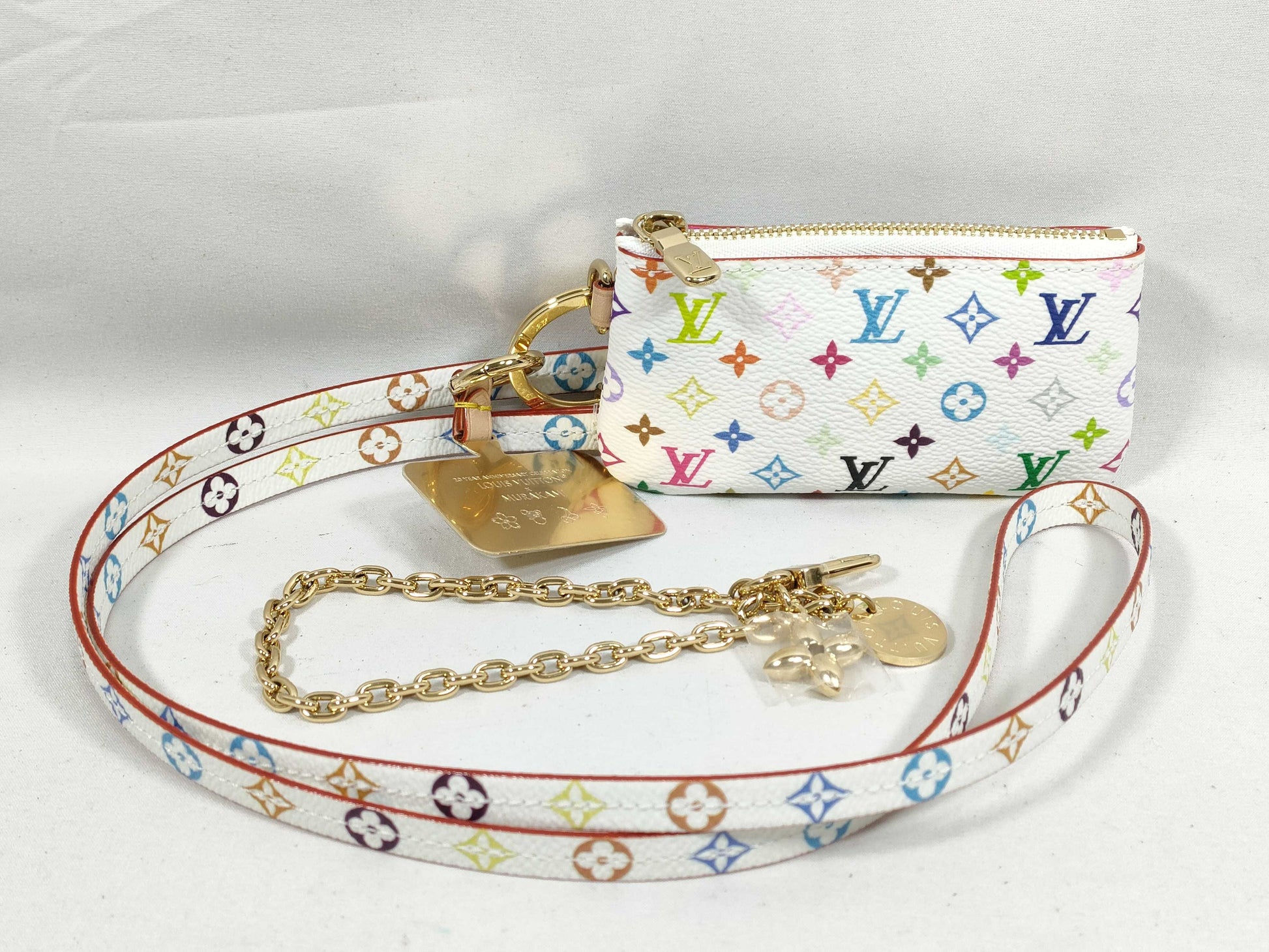 LOUIS VUITTON Monogram Multicolor LOUIS VUITTON LVxTM Etui Telephone Gadget Compartment M14099 Multicolor Monogram Multicolor Monogram Canvas DW5214 Coin Case