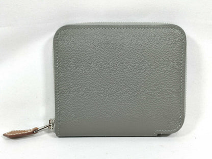 HERMES Azap HERMES Azap Compact Silk-in Bi-Fold Wallet Grimeyer Evercolor K-Engraved Wallet