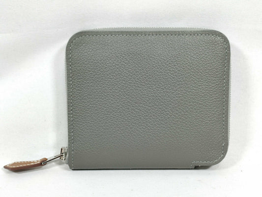 HERMES Azap HERMES Azap Compact Silk-in Bi-Fold Wallet Grimeyer Evercolor K-Engraved Wallet