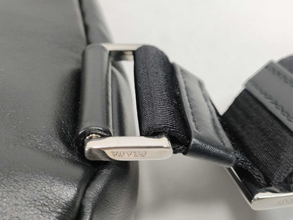 PRADA PRADA One Shoulder Bag 2VZ098 Black Leather Shoulder Bag