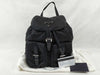 PRADA Nylon PRADA Rucksack 1BZ677 Black Nylon x Leather Rucksack