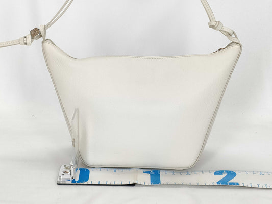 LOEWE LOEWE Hammock Hobo Bag Mini Handbag A538G13X01 White Classic Calf Handbag