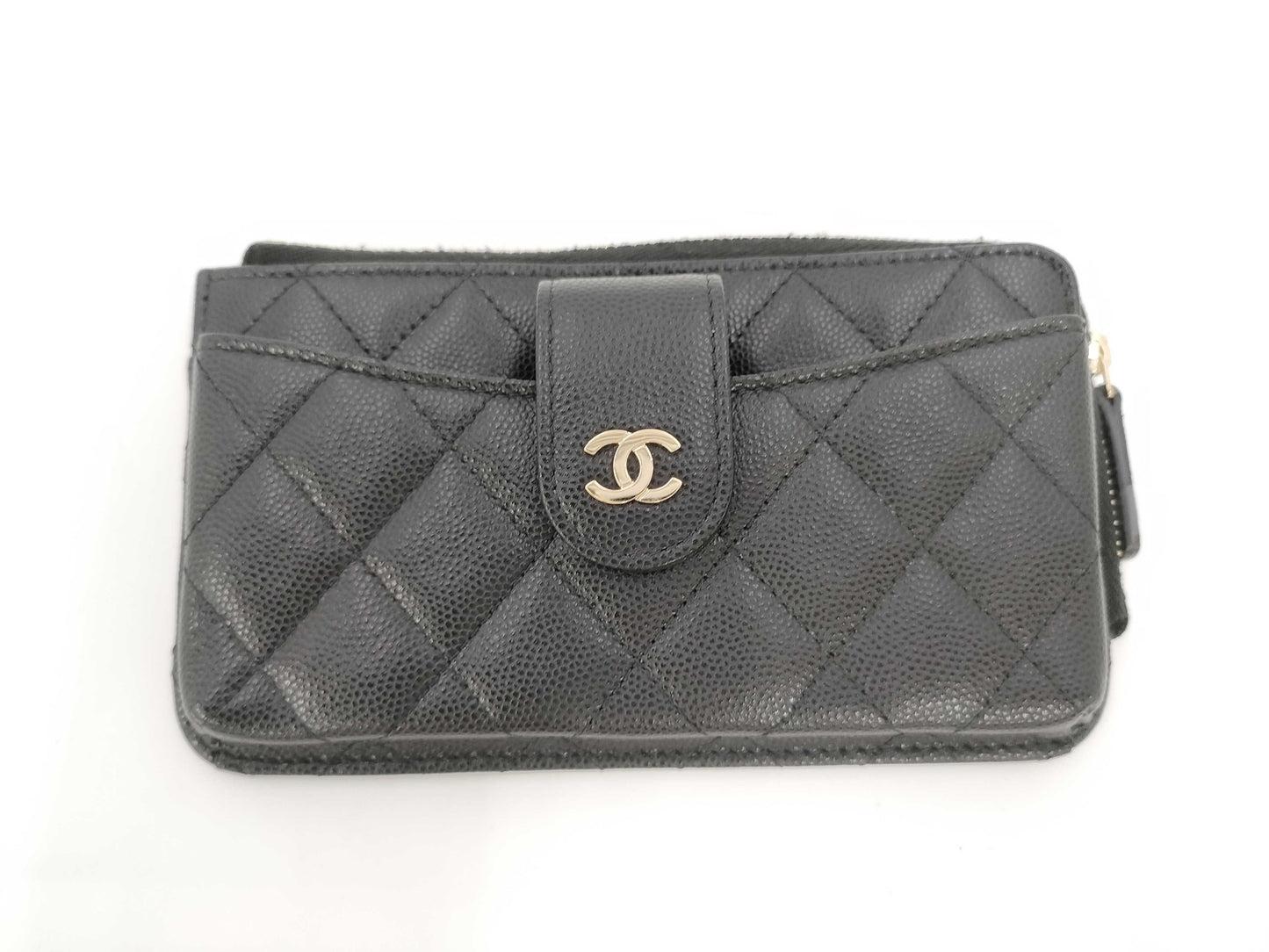 CHANEL CHANEL Matrasse/Timeless Classic Smartphone Case Timeless Classic Smartphone Case AP2536 Black Caviar Skin 31st Series Other Accessories