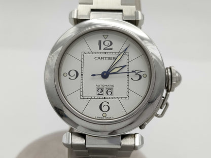 Cartier Pasha C W31055M7 2475 130070PB Automatic Men's Watch