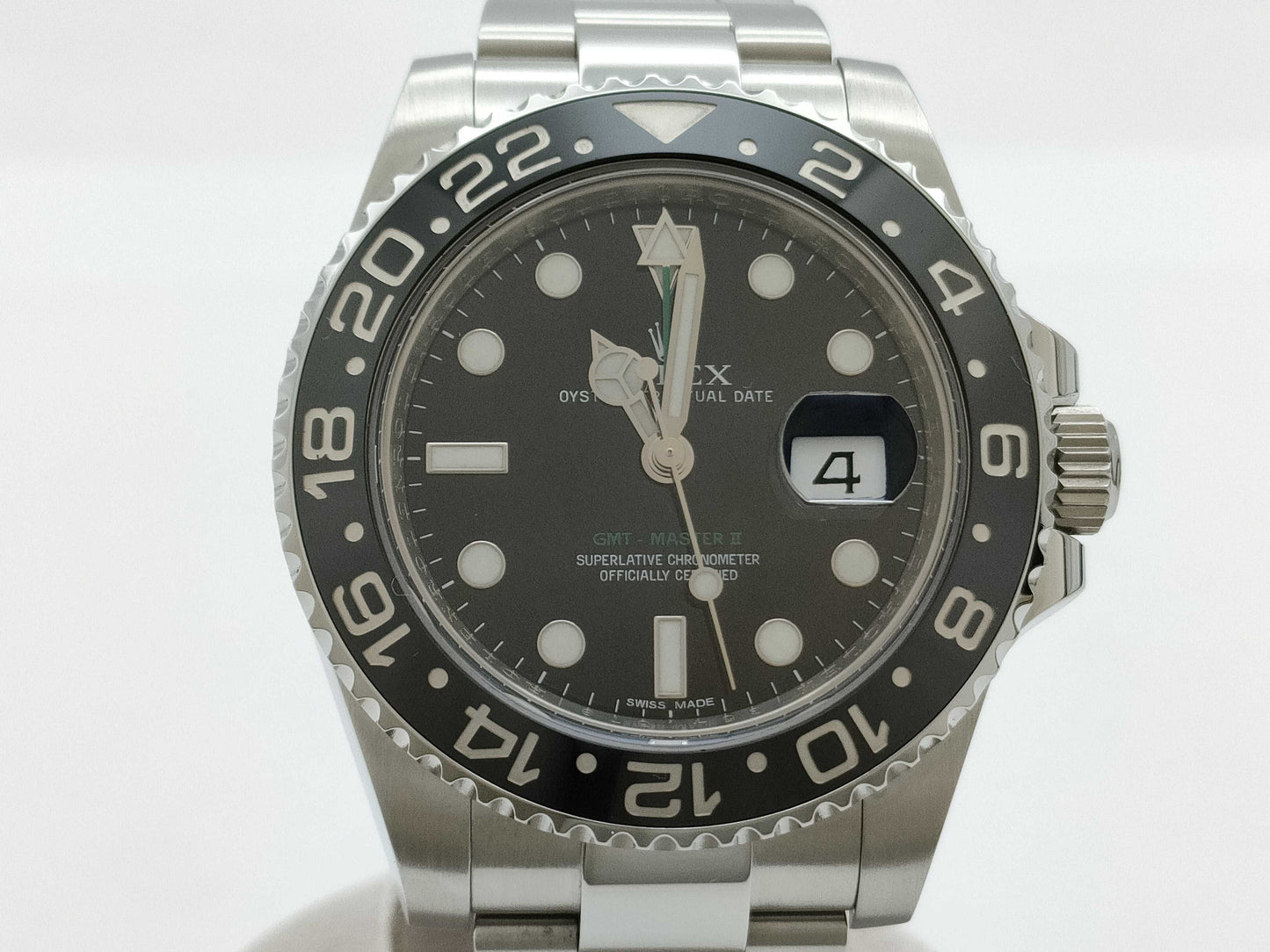 ROLEX 116710LN G541378 Black Dial Oyster Breath Men's Watch