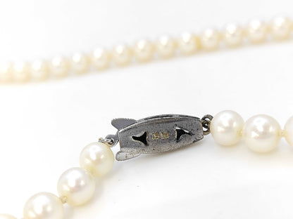 TASAKI Pearl Diameter Approx. 5.9-6.4mm SV 24.1g Brooch 