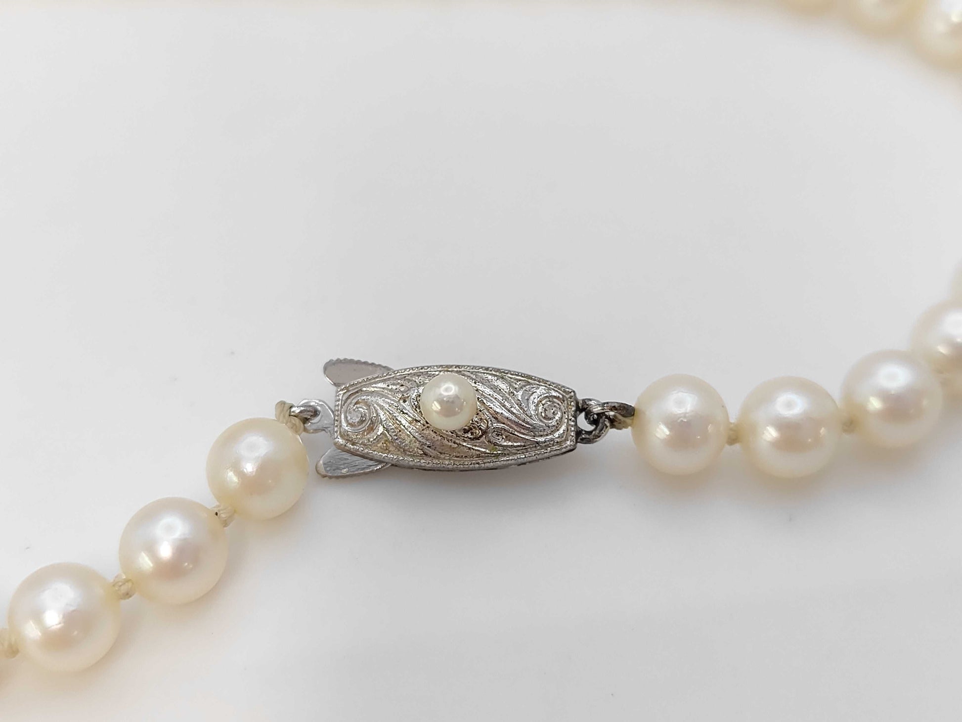 TASAKI Pearl Diameter Approx. 5.9-6.4mm SV 24.1g Brooch 