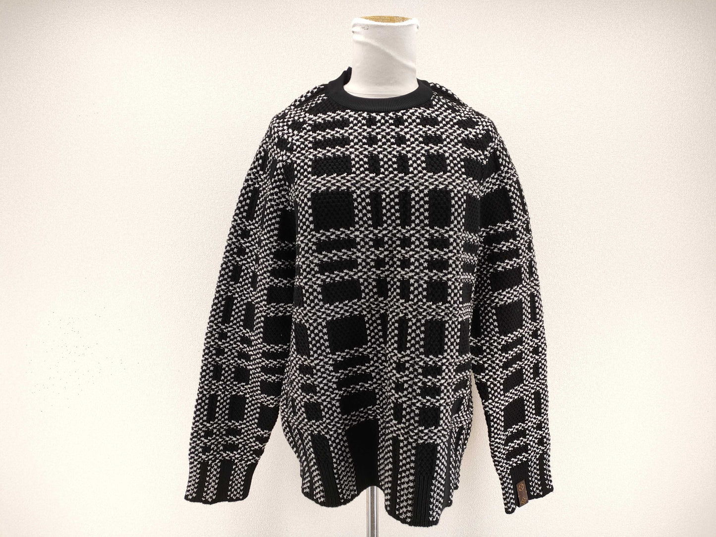 LOUIS VUITTON Louis Vuitton Thick Knit Sweater S Top Top