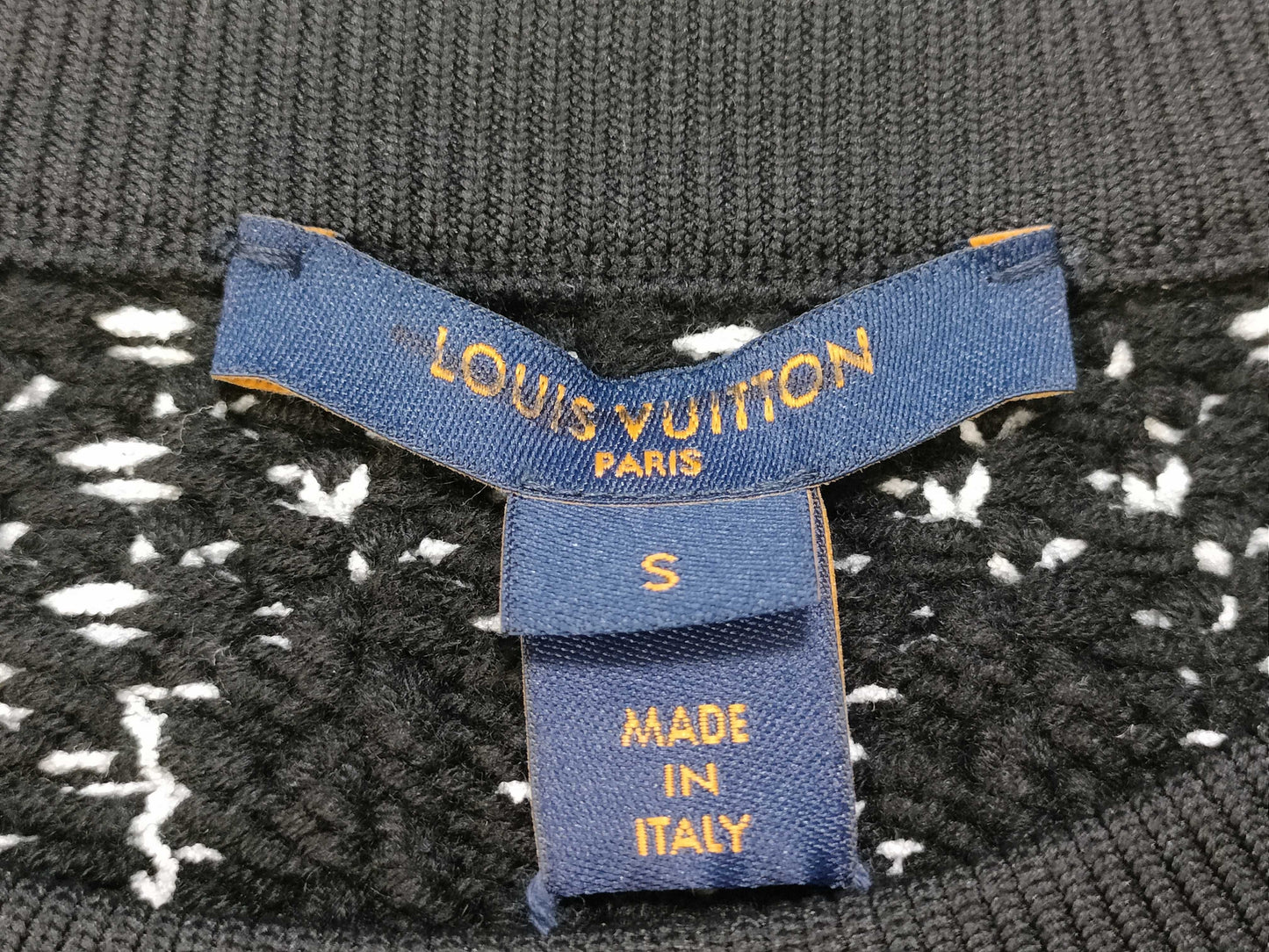LOUIS VUITTON Louis Vuitton Thick Knit Sweater S Top Top