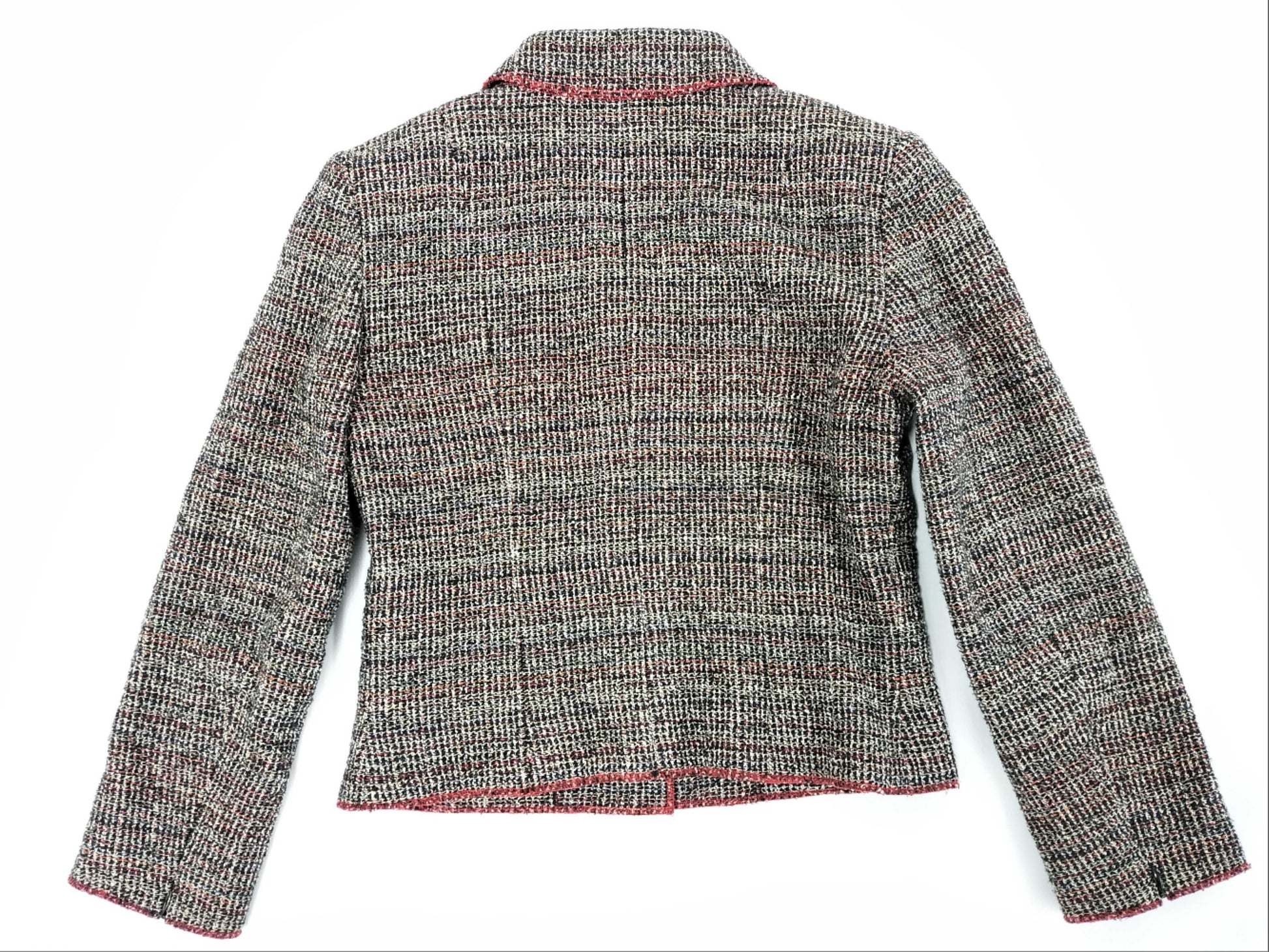 CHANEL Cropped Mixed Tweed Jacket, Authentic Japanese Product, 03P P21050V12428 #38