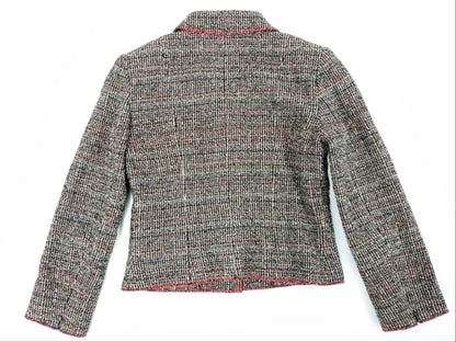CHANEL Cropped Mixed Tweed Jacket, Authentic Japanese Product, 03P P21050V12428 #38