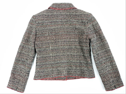 CHANEL Cropped Mixed Tweed Jacket, Authentic Japanese Product, 03P P21050V12428 #38