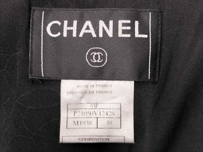 CHANEL Cropped Mixed Tweed Jacket, Authentic Japanese Product, 03P P21050V12428 #38