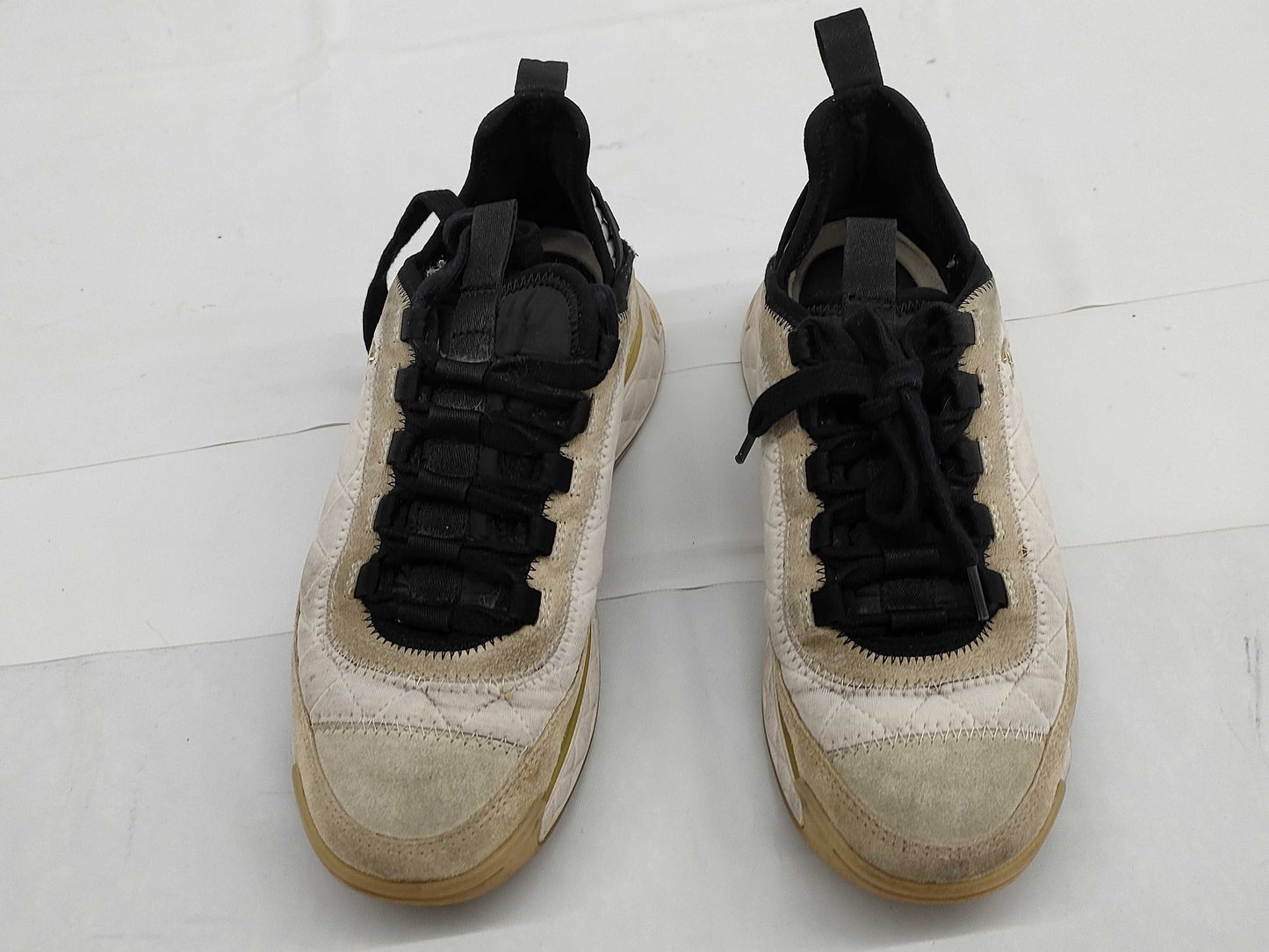 CHANEL Bicolor Sneakers 37 Sneakers