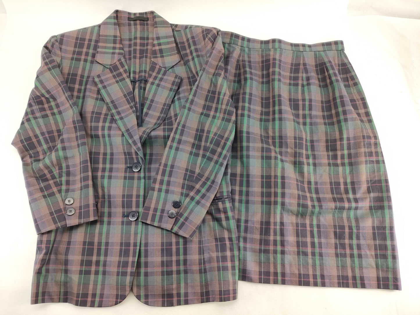 Burberrys Check Skirt Suit Set Up Other Apparel
