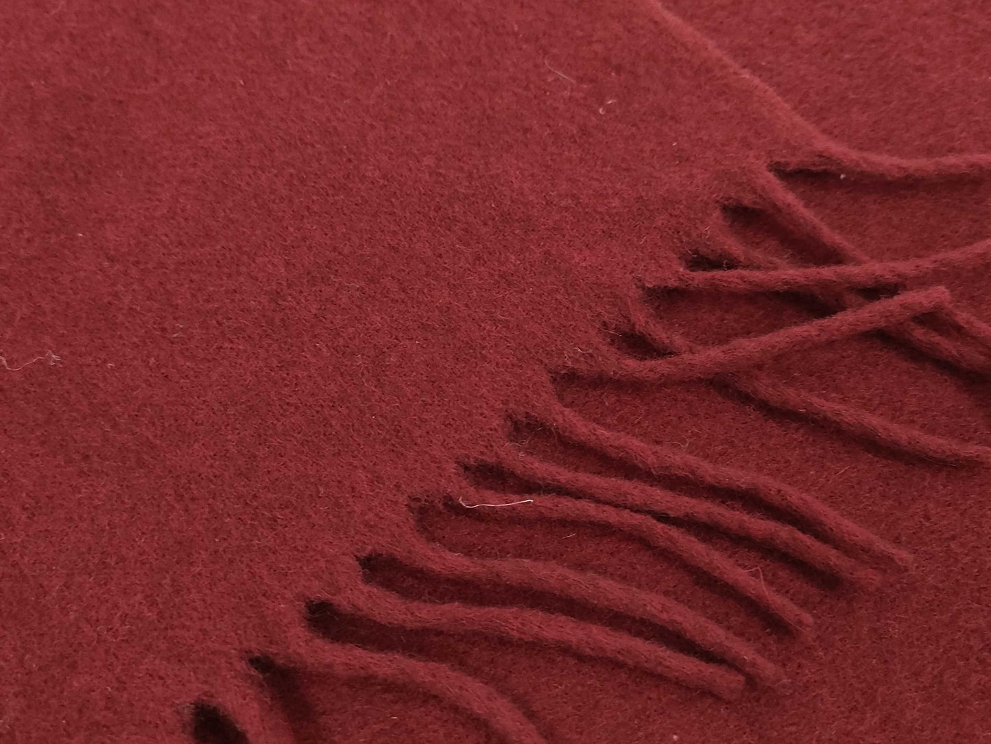 CHANEL Logo Bordeaux Muffler