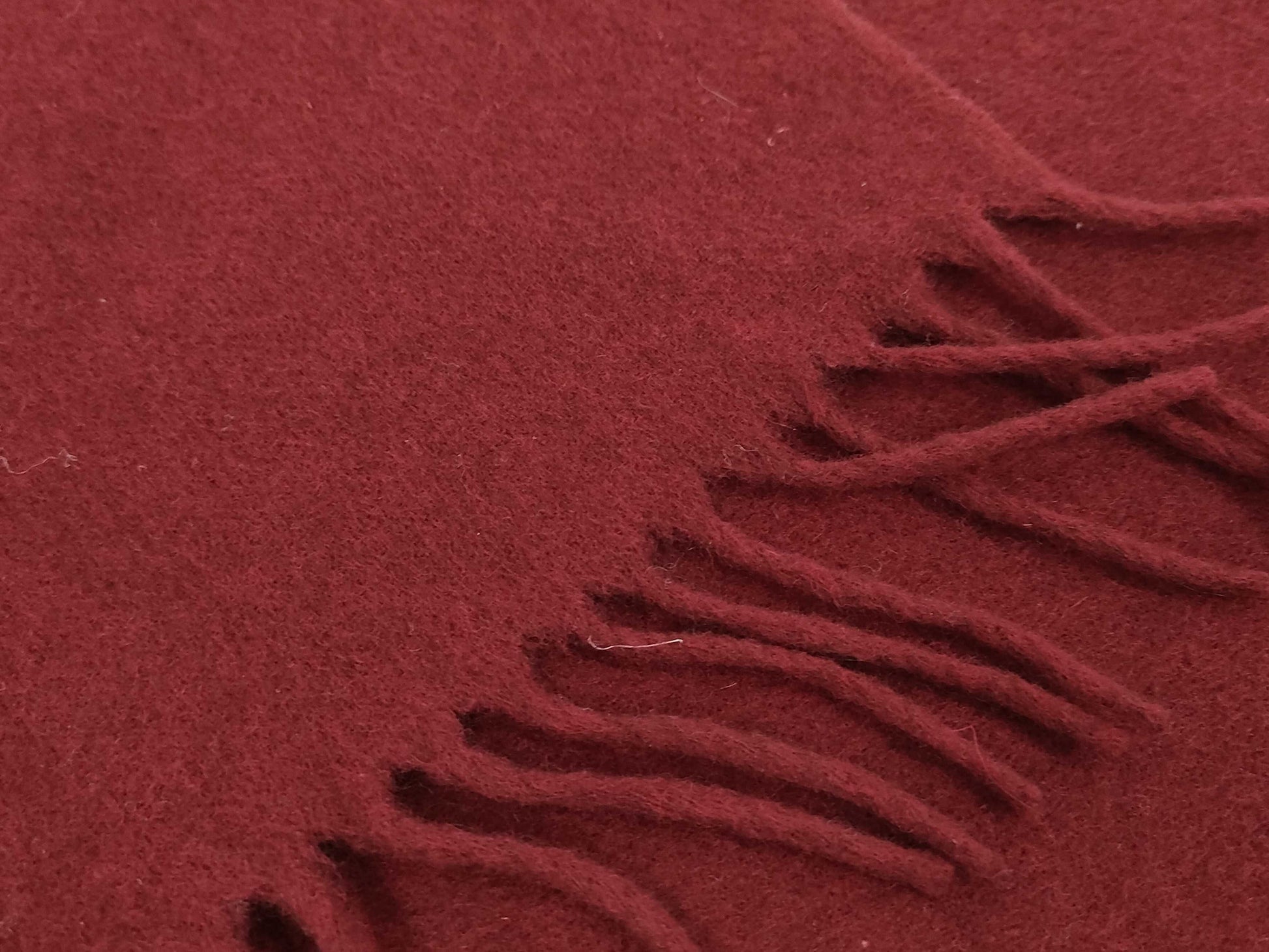 CHANEL Logo Bordeaux Muffler