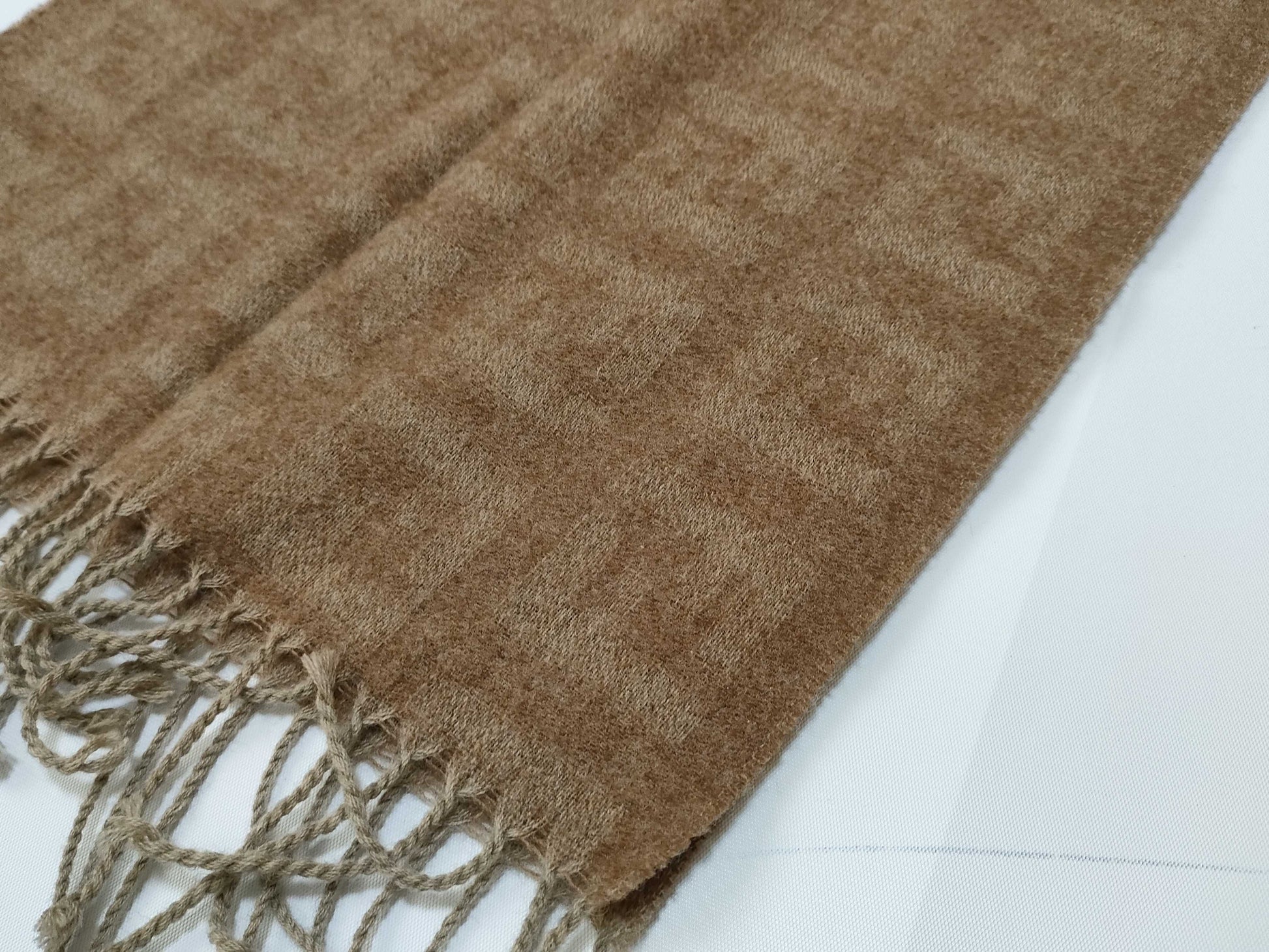 FENDI Zucca Fendi Zucca Muffler Beige Muffler