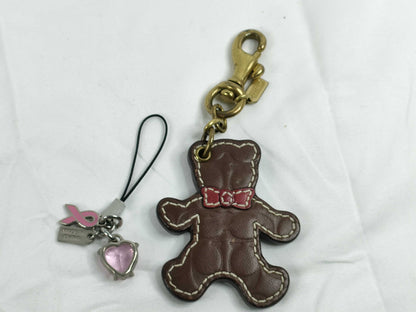 COACH Keychain Charm 2-Piece Set Charm