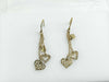 COACH Coach Logo Heart Swing Earrings Earrings