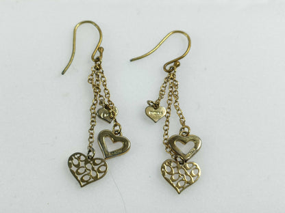 COACH Coach Logo Heart Swing Earrings Earrings