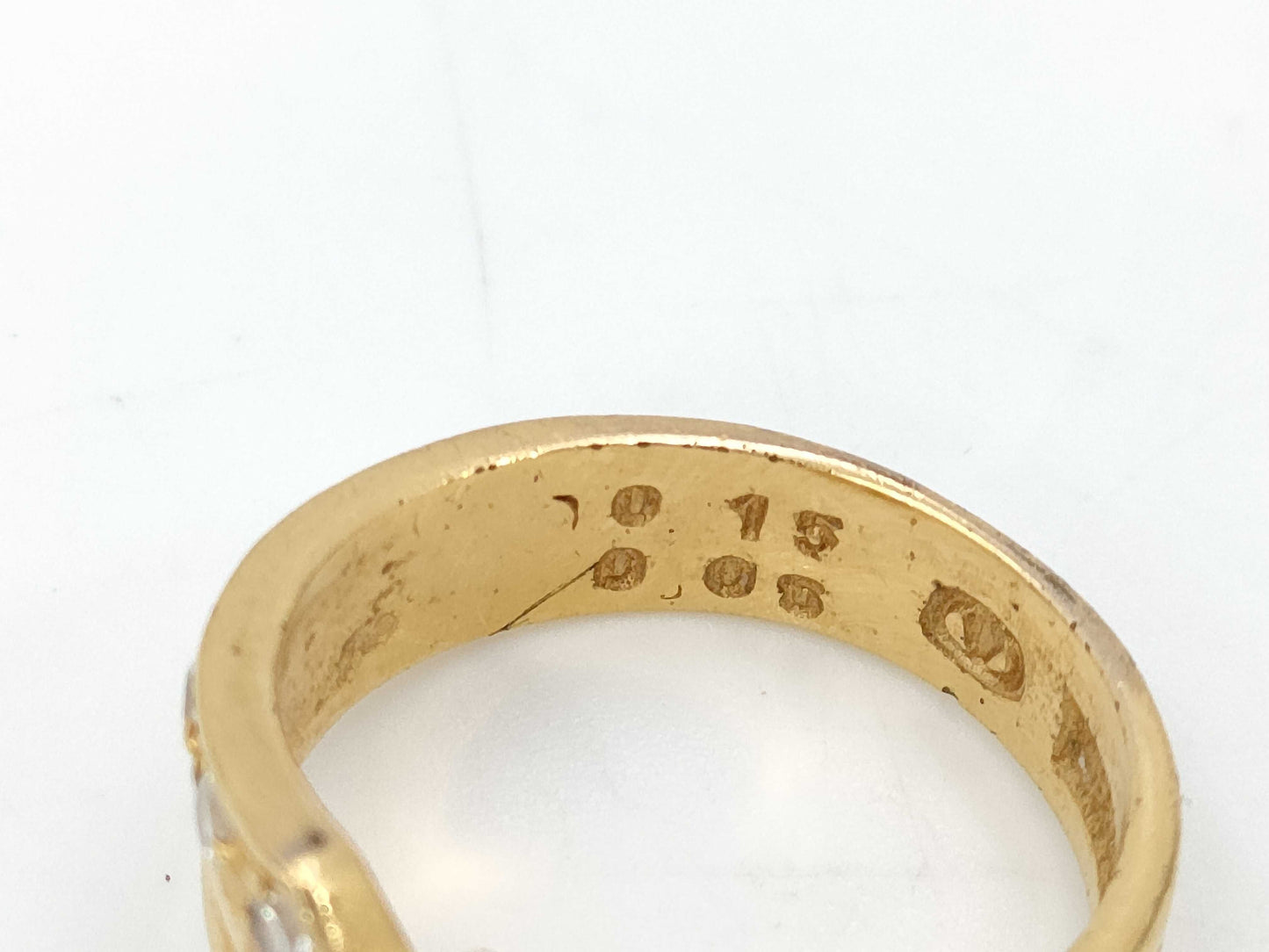 VALENTINO Valentino 18KGP Stone Ring