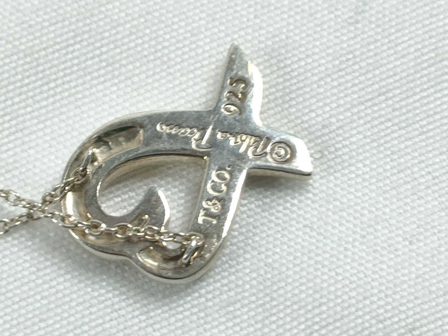 Tiffany&Co. Tiffany SV925 Loving Heart Necklace Necklace