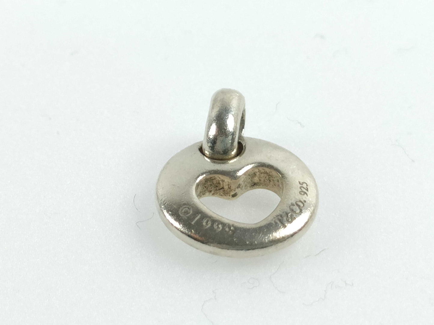 Tiffany & Co. SV925 Heart Necklace Top Pendant Top