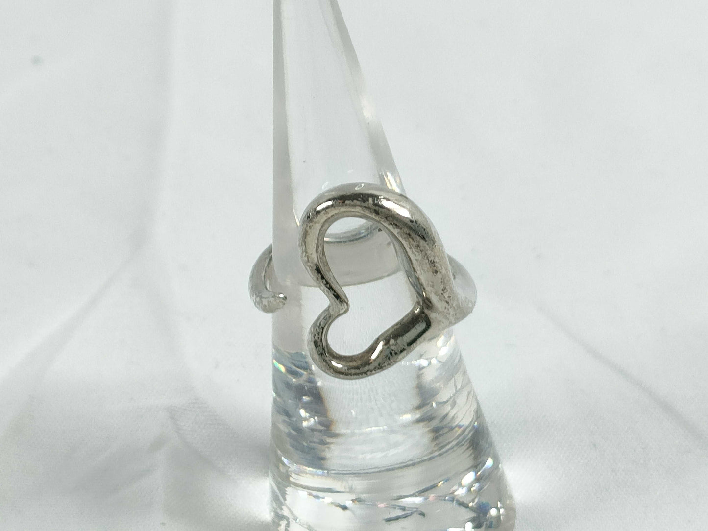 Tiffany&Co. Open Heart Tiffany SV925 Open Heart Ring Ring