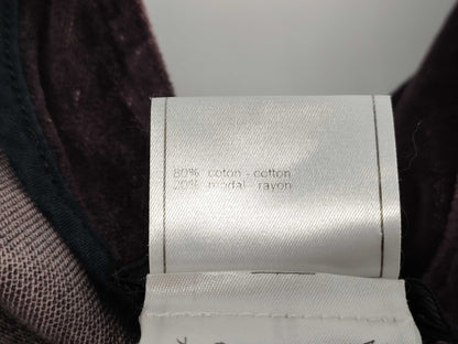 CHANEL CHANEL Jacket P20057V11559 #38 Velvet Coco Mark Button Top Jacket