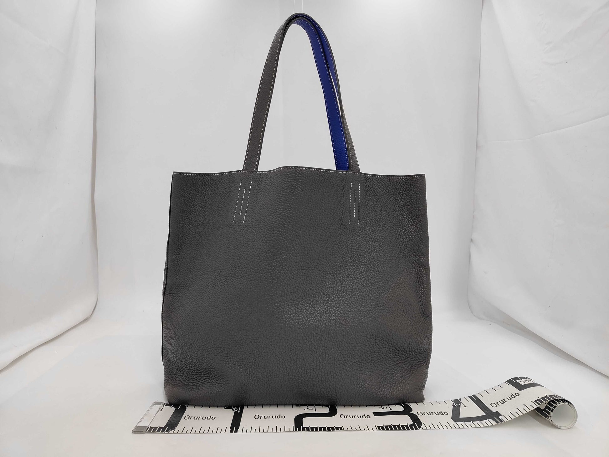 HERMES Dubresense 45 Tryon Clemence □O Engraved Tote Bag