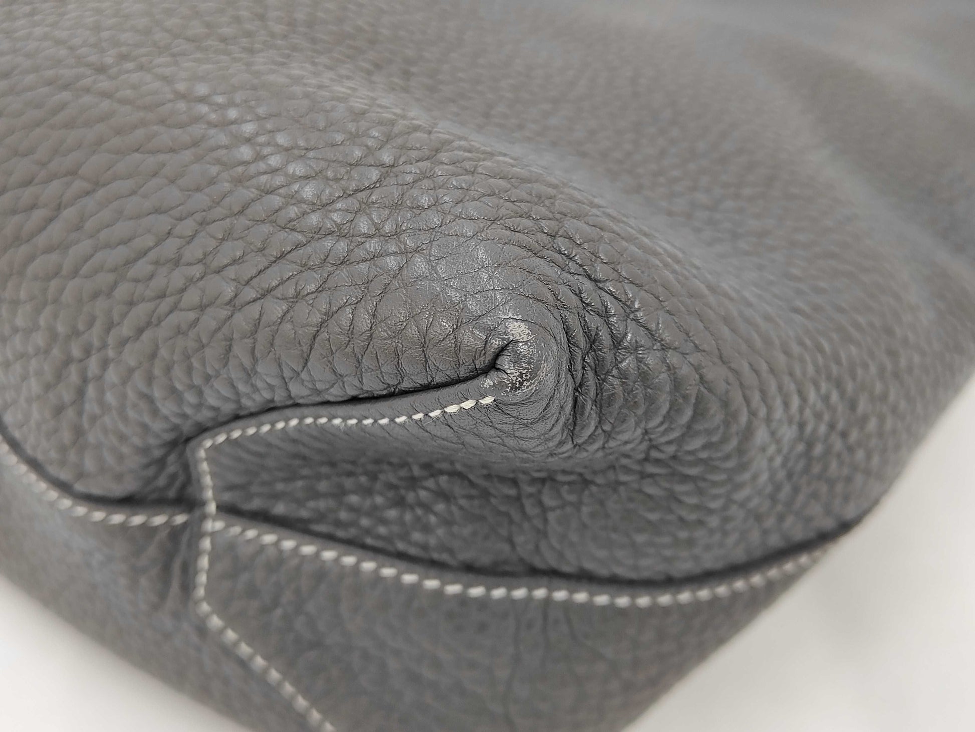 HERMES Dubresense 45 Tryon Clemence □O Engraved Tote Bag