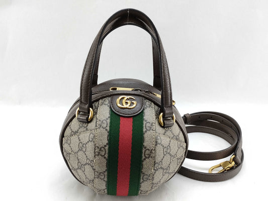 GUCCI GG Supreme Gucci GG Supreme 2WAY Handbag 574794 Handbag