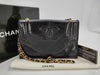 CHANEL Lizard Matlasse Shoulder Bag