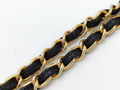 CHANEL Lizard Matlasse Shoulder Bag