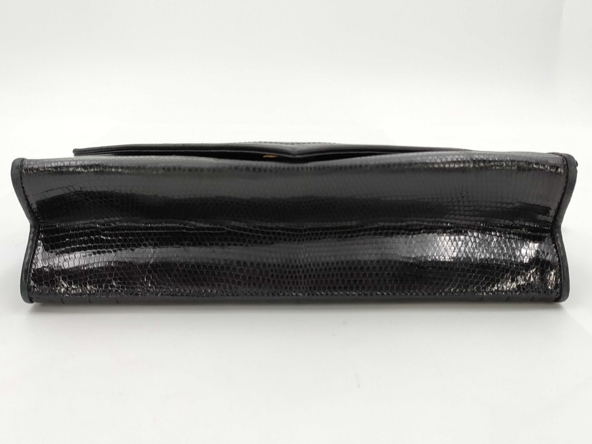 CHANEL Lizard Matlasse Shoulder Bag