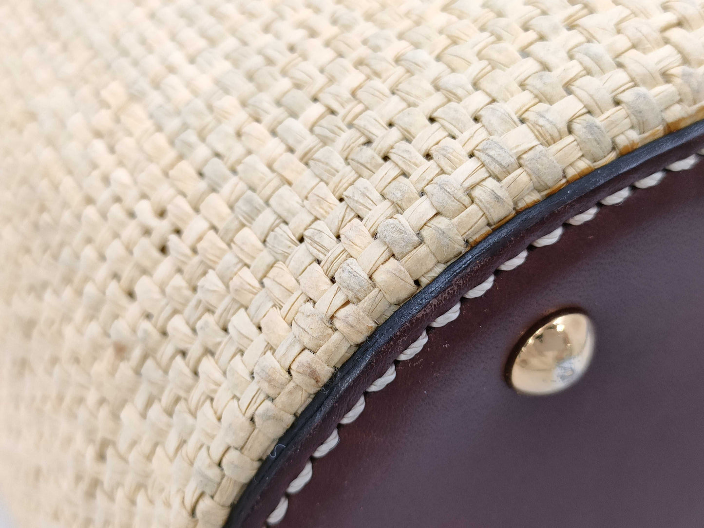 CHANEL Straw Bag Handbag