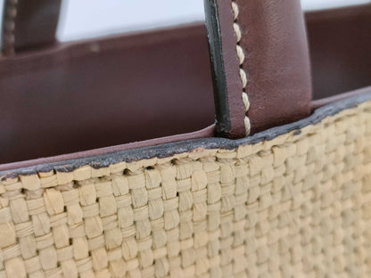 CHANEL Straw Bag Handbag