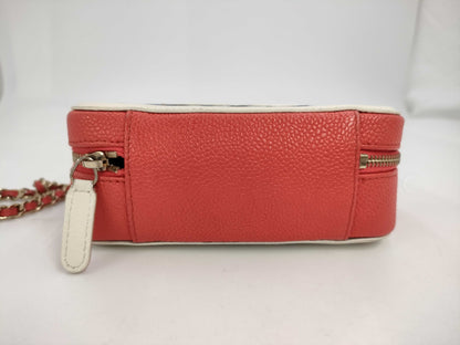 CHANEL CC Filigree Caviar Mini Shoulder Shoulder Bag