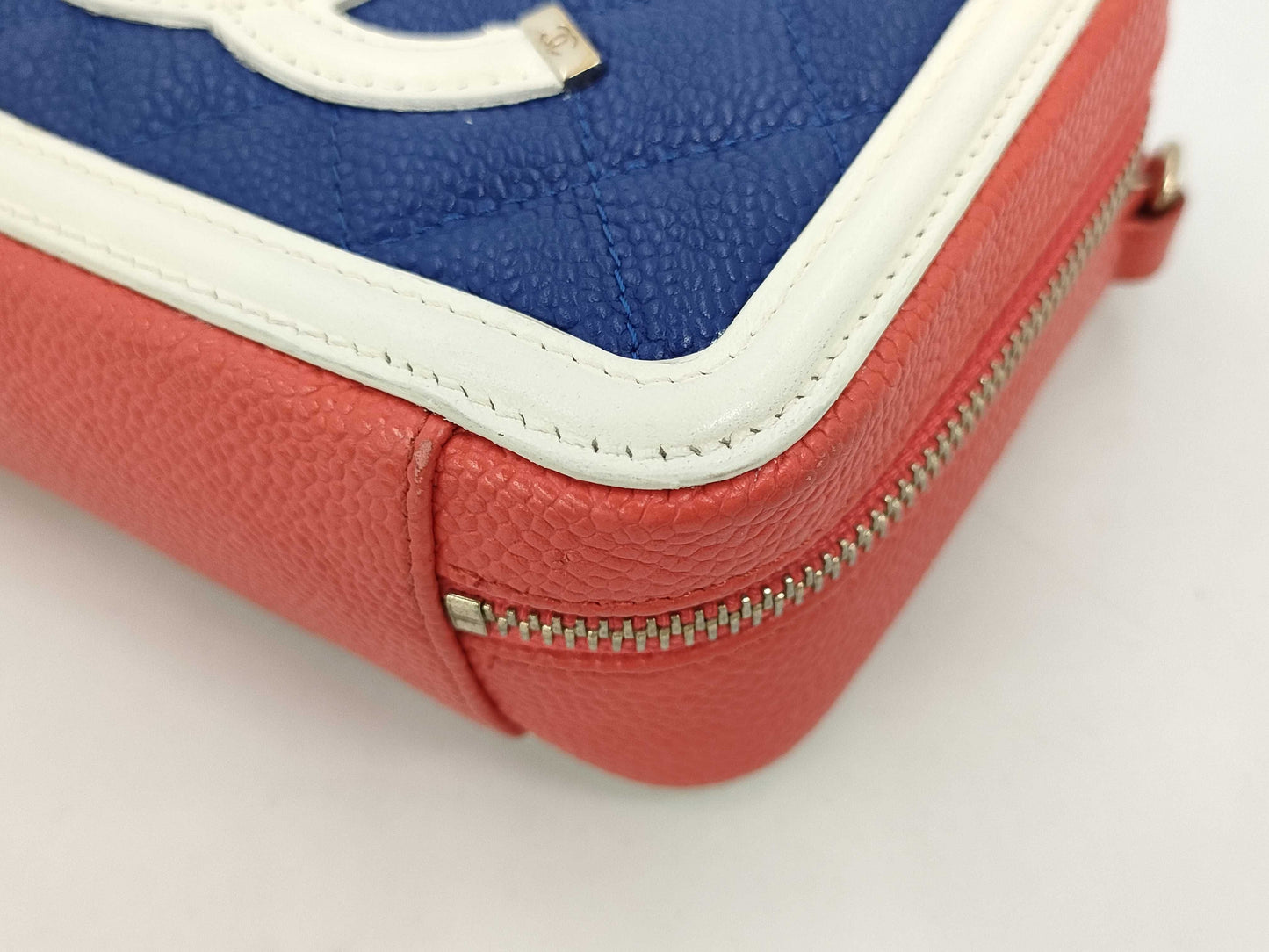 CHANEL CC Filigree Caviar Mini Shoulder Shoulder Bag