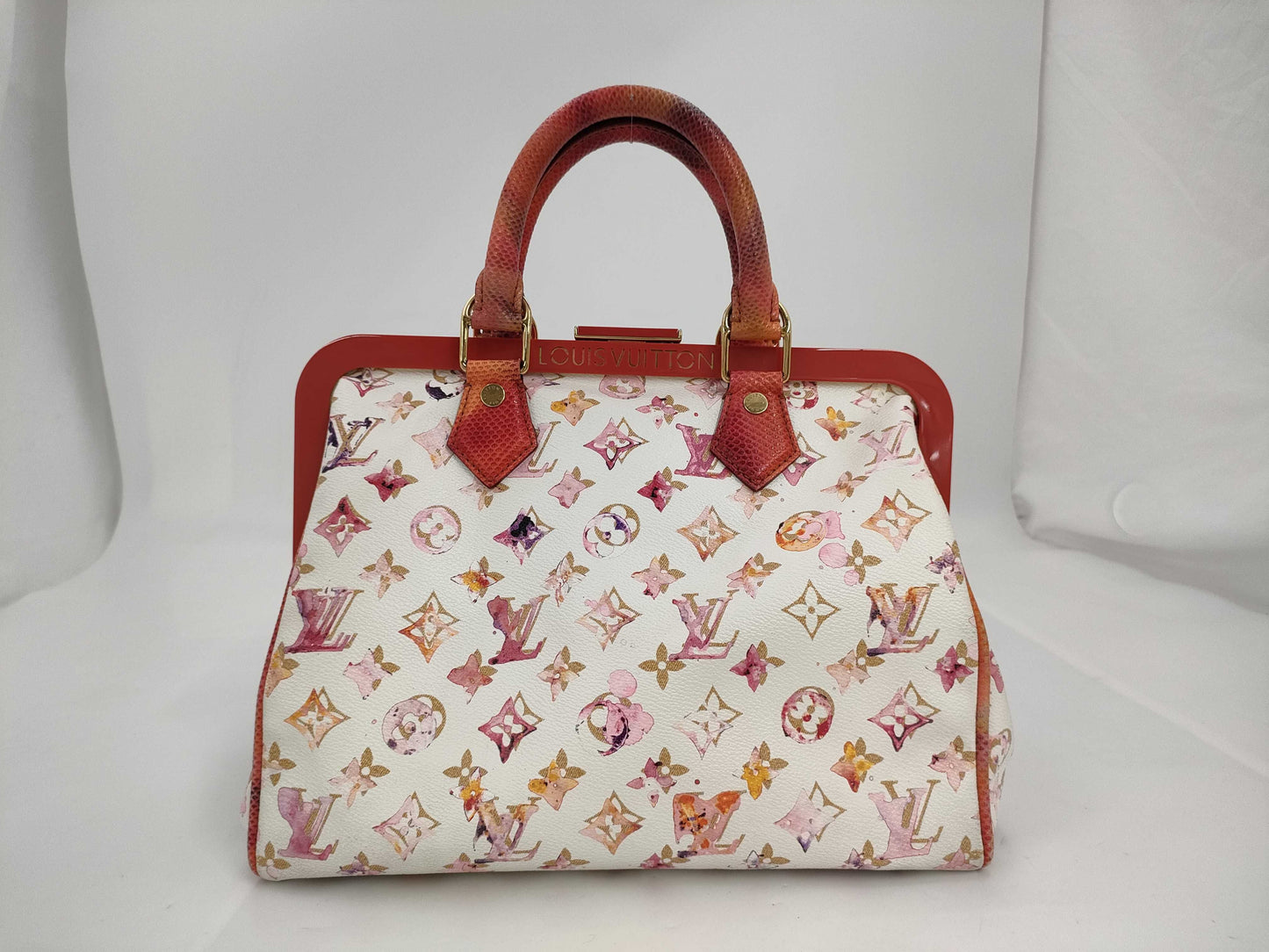 LOUIS VUITTON Monogram Watercolor Speedy Handbag