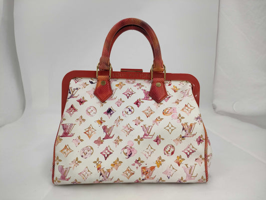 LOUIS VUITTON Monogram Watercolor Speedy Handbag