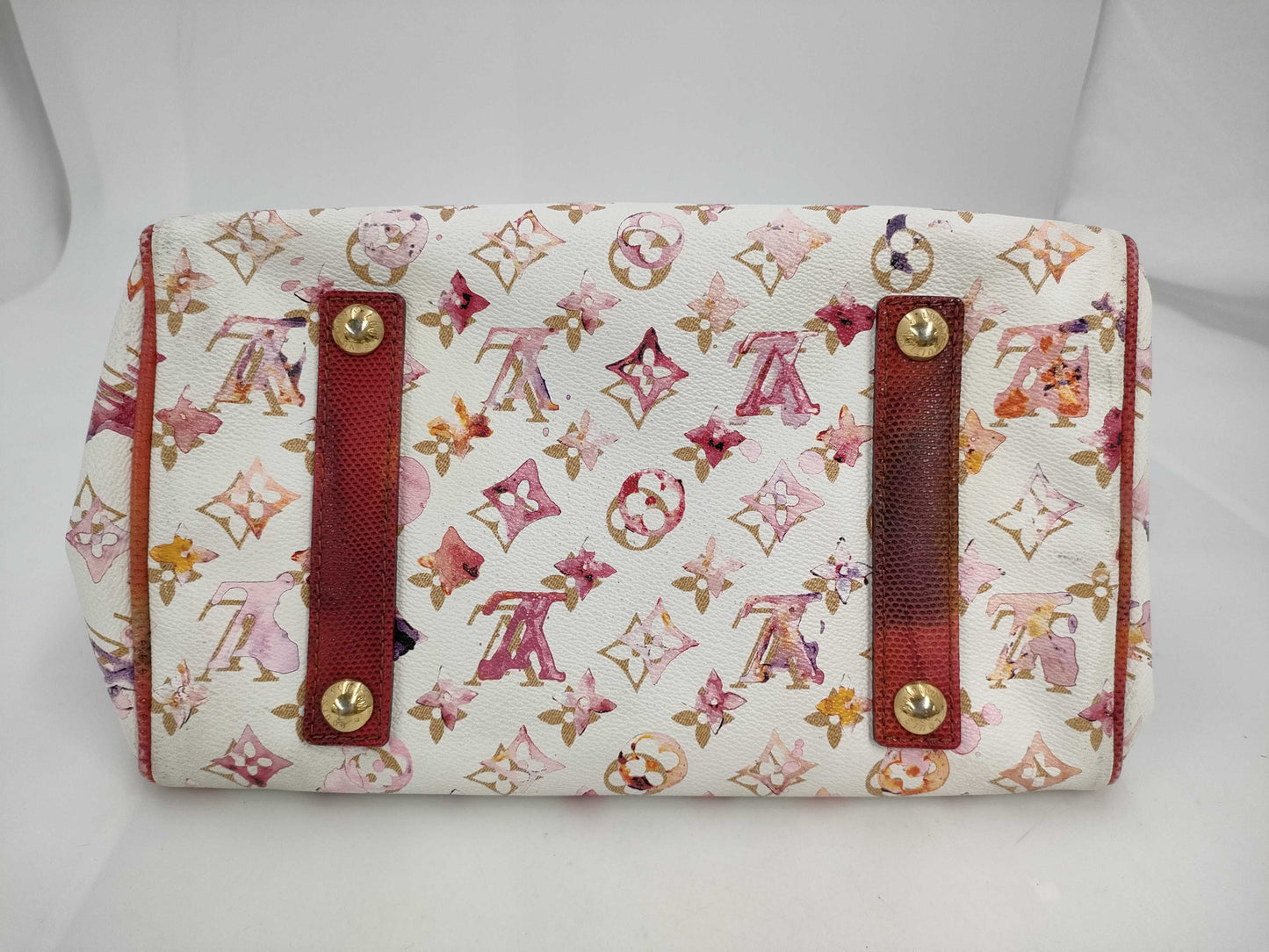LOUIS VUITTON Monogram Watercolor Speedy Handbag