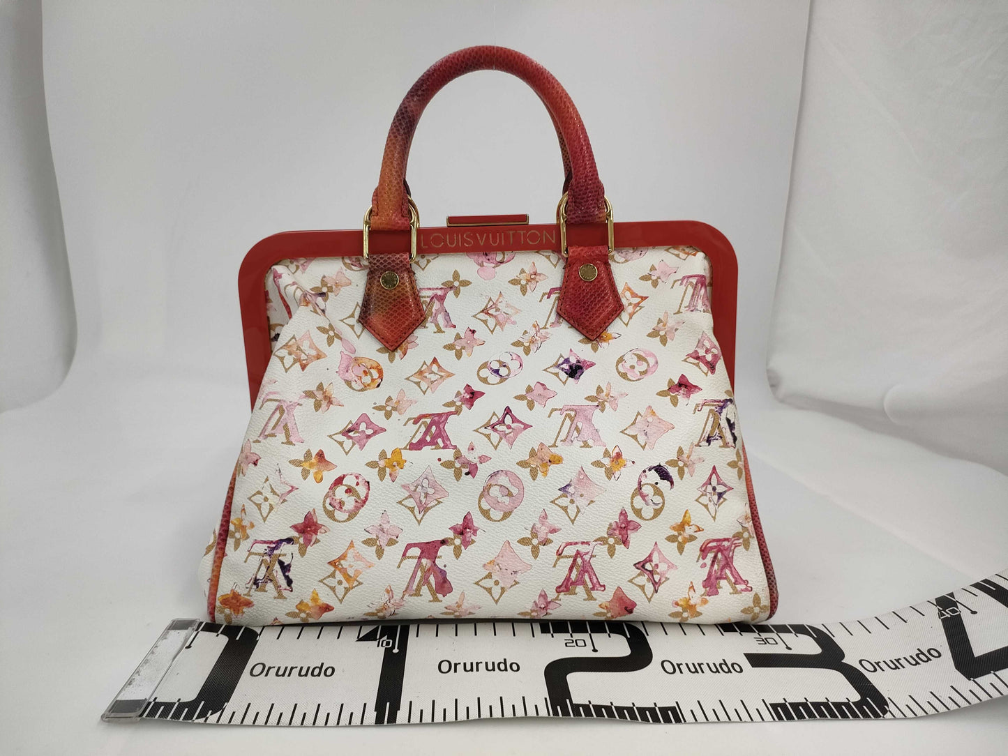 LOUIS VUITTON Monogram Watercolor Speedy Handbag